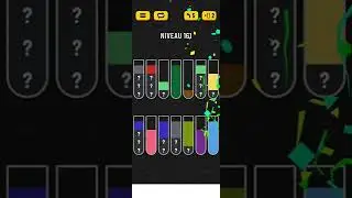 Water sort color puzzle game level 161 solution