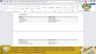 Portfolio Committee on Planning, Monitoring and Evaluation, 08 December 2023