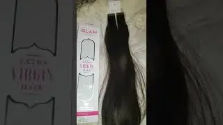 Glam seamless tape in hair extensions review