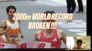 HOBBS KESSLER BREAKS 2000M WORLD RECORD!!!