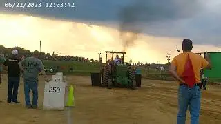 West Virginia Interstate Fair 6/24/23. 10,000 Altered Farm Class 8MPH 3,000RPM American Farm Pullers