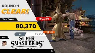 Super Smash Bros Ultimate Kazuya Classic Mode Co-Op 2 Player!