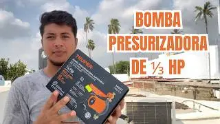 1/3 HP PRESSURE BOOSTER PUMP | INCREASES WATER PRESSURE IN YOUR HOME