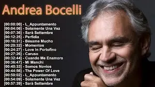 Andrea Bocelli 🌹 The Best of 2025 Classical 💿 Romantic and Powerful Vocals