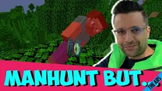 Minecraft Manhunt but I am a NOOB
