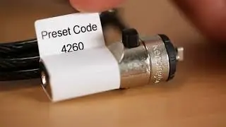 Kensington Serialized Combination Laptop Lock