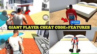 Giant Player Cheat Code in Indian Bike Driving 3D 🤯🔥| New Super Power| Secret Feature |Harsh in Game