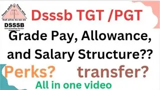 DSSSB salary structure #dsssb#salary#english #exam #dsssbtgt #salaryslip#salaryincrease #dsssb_news