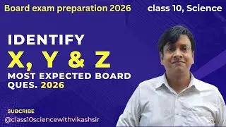 Most Important Class 10 Science Question for Board 2026 | Identify Metal X, Compound Y & Gas Z 