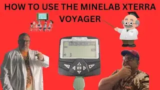 Minelab Xterra Voyager How to use tutorial