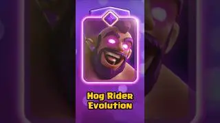 🐖 Hog Rider Evolution #clashroyale