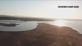 Lake Wister experiencing extremely low water levels