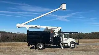 FOR SALE 2011 75' ALTEC ELEVATOR CHIPPER DUMP TRUCK 804-928-9099 ONESOURCETRUCKS.COM