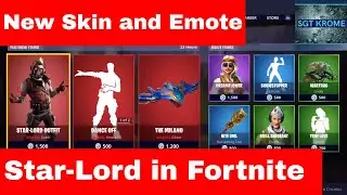 New Star-Lord Skin! - Fortnite Item Shop April 29th