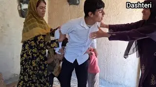 The fight between the father and the son, Hassan Hassan, the father of the family