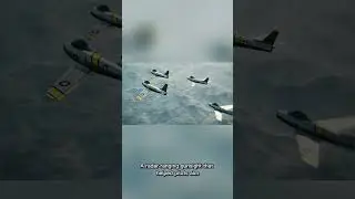 F-86 Sabre: Реактивный самолет, который укротил МиГ 🇺🇸 #шорты