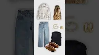 Lazy but cute outfits for strict schools part 1 #preppy #preppy #viralvideo #outfits #school