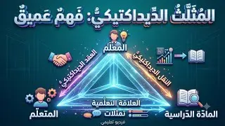 المثلث الديداكتيكي وعناصره.