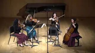 Barber String Quartet in B Minor Op. 11 - Carmel Quartet