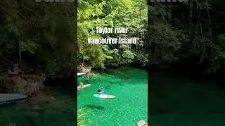 Taylor River on the #VancouverIsland #taylorriver #taylor #taylorpark #taylorrestarea #vancouver
