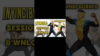 Invincible Session 3 Hindi Dubbed #shorts #anime #inviciblesession3