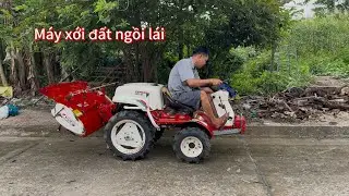 Máy xới đất ngồi lái yanmar Mimi 12 ngựa Nhật Bãi 0982449121