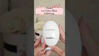 CHANEL- La Cr&egrave;me Main Unboxing #aesthetic #unboxing #chanel   #coquette  #skincare #skincareroutine