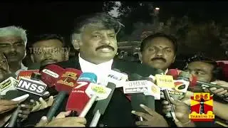 Advocate N.Raja Senthoor Pandian press meet about Two Leaves Case Hearing in Election Commission