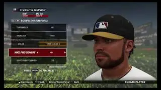 Creating My Player in Road to the Show! MLB The Show 18 RTTS EP:1 FRANKIE The Godfather