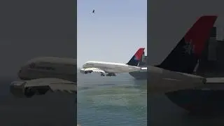 Giant A380 Makes a Heart-Stopping Low Approach