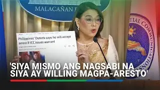 Anong 'kidnapping'? Palasyo inungkat ang 'hurry up' na hamon ni Duterte sa ICC