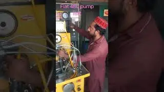 Fiat 480 pump test Majeed Diesel Lab Bhalwal