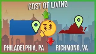 Philadelphia, PA vs Richmond, VA Cost of Living/Travel Price 2025 Comparison
