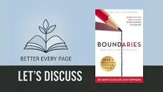 Boundaries by Henry Cloud & John Townsend - Book Review | Better Every Page