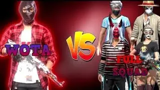 Wota ff vs 4 pro players aggressive custom gameplay || fantastic gaming tube