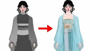IMVU  漢服製作過程 (*^&omega;^*) 電腦Classic版本2025