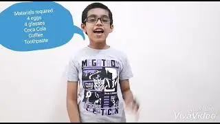 Kids' Science Experiment/ A simple lesson to help you brush your teeth regularly.