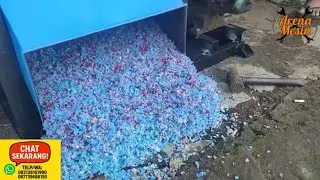 mesin giling busa, mesin cacah kain, mesin pencacah busa Mesin Cacah Kain Busa Harga Murah