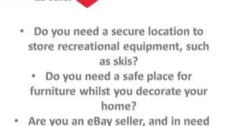 Personal Self Storage in Milton Keynes