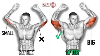 Stop doing this! ❌ Triceps ka size aise badhayein 