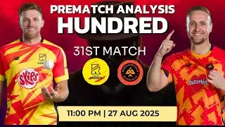 TRE vs BRM Match PREVIEW | The Hundred Men's 2025: 31st Match TR vs BP Analysis | Pitch Report