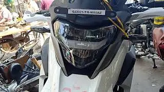 BMW bike 310 handguard and tyre huggers