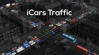 iCars Traffic: Cinematic Traffic Simulation for Blender + iCity Sync