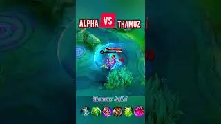 Alpha vs Thamuz Mlbb #alpha #thamuz #mobilelegends #shorts