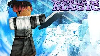ICE MAGIC IS INSANE | WORLD OF MAGIC ROBLOX | 1K SUBS GIVEAWAY (ROBUX)