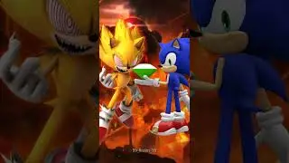 Fleetway Sonic vs Sonic Universe #edit #shorts