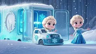 ❄️ Elsa&rsquo;s Ice Counting Blinks Truck Song | Learn Numbers & Lights! 🚚🔢✨