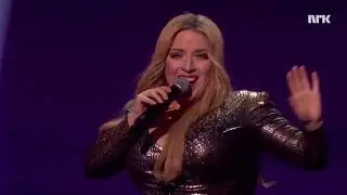 Ase Kleveland and Jahn Teigen at Norwegian Melodi Grand Prix - ESC Memories