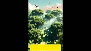 magic jungle adventure #2millionviews #animals #3d #2d #animation #trendingshorts #tiger #hulk #new