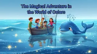 The magical adventure in the world of colors and fairy tale of colors